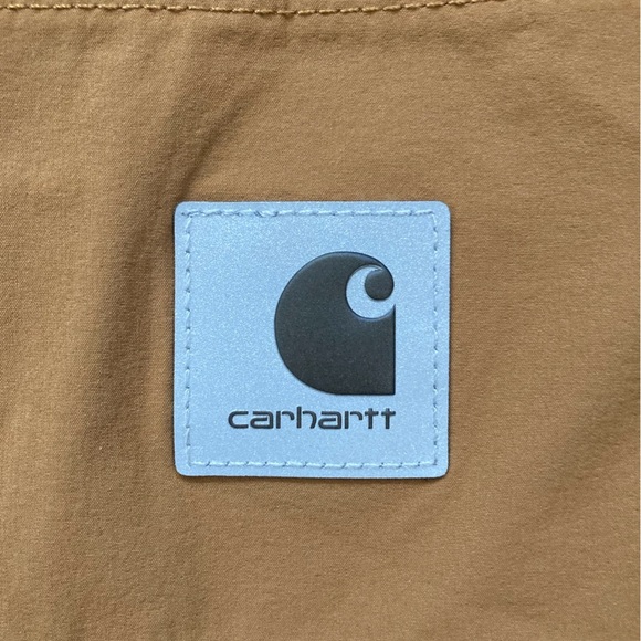Carhartt LWD Hybrid Shorts NWT Gorpcore Size 42 Carhartt Brown UPF 50 - Picture 6 of 12